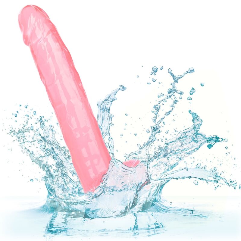 DILDO QUEEN TAILLE CALEX - ROSE 25,5 CM