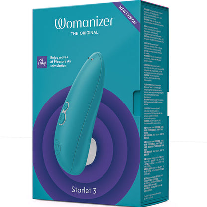 2.WOMANIZER - STIMULATEUR DE CLITORIS STARLET 3 TURQUOISE