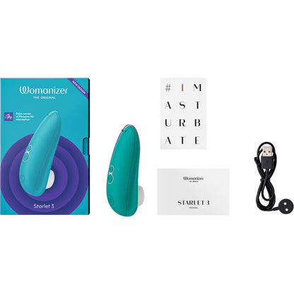 2.WOMANIZER - STIMULATEUR DE CLITORIS STARLET 3 TURQUOISE