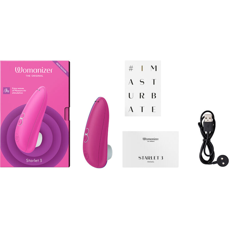 WOMANIZER - STIMULATEUR DE CLITORIS STARLET 3 ROSE