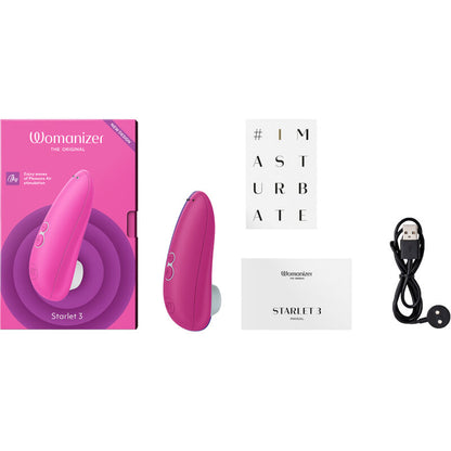 WOMANIZER - STIMULATEUR DE CLITORIS STARLET 3 ROSE