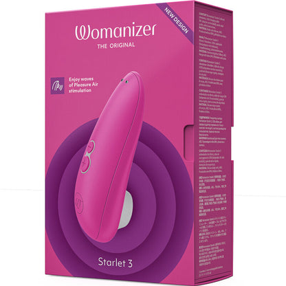 WOMANIZER - STIMULATEUR DE CLITORIS STARLET 3 ROSE