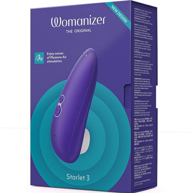 WOMANIZER - STIMULATEUR DE CLITORIS STARLET 3 INDIGO