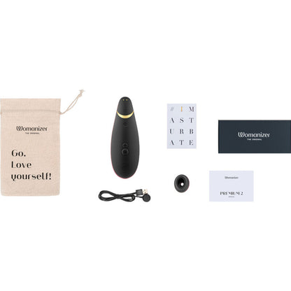 WOMANIZER - STIMULATEUR DE CLITORIS NOIR PREMIUM 2