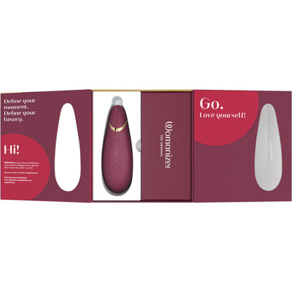 WOMANIZER - STIMULATEUR CLITORAL PREMIUM 2 BORDEAUX