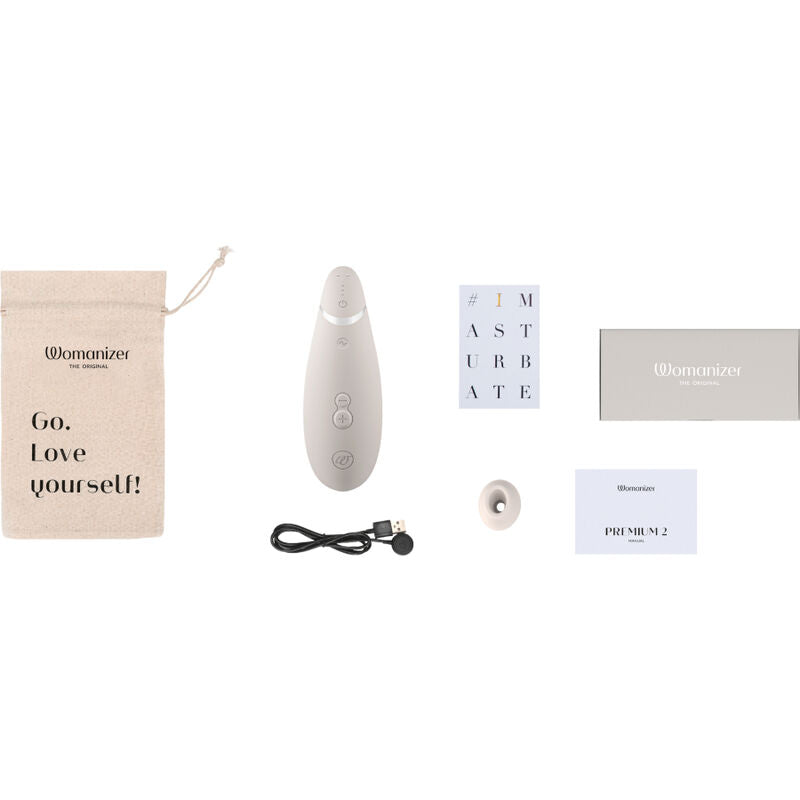 WOMANIZER - STIMULATEUR DE CLITORIS GRIS PREMIUM 2