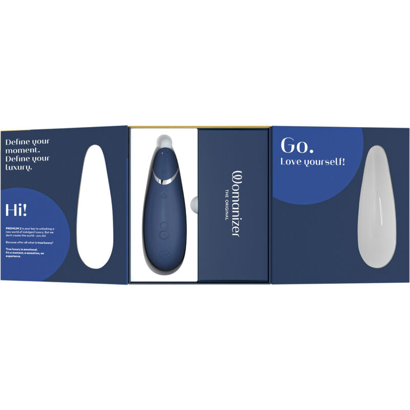 WOMANIZER - STIMULATEUR CLITORAL PREMIUM 2 BLUEBERRY