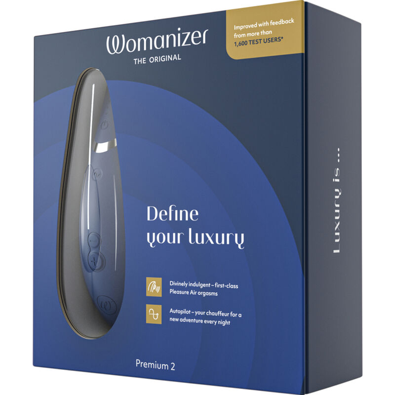 WOMANIZER - STIMULATEUR CLITORAL PREMIUM 2 BLUEBERRY