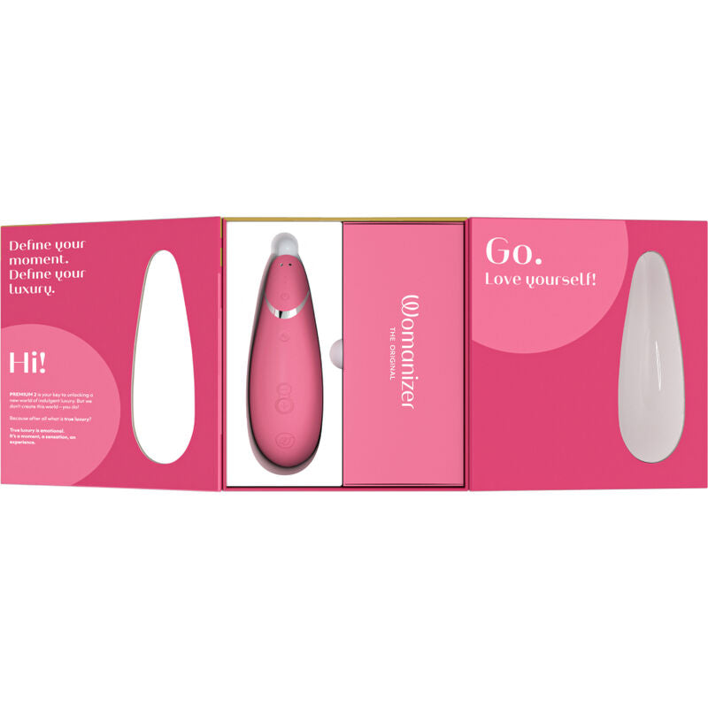 WOMANIZER - STIMULATEUR CLITORAL PREMIUM 2 FRAMBOISE