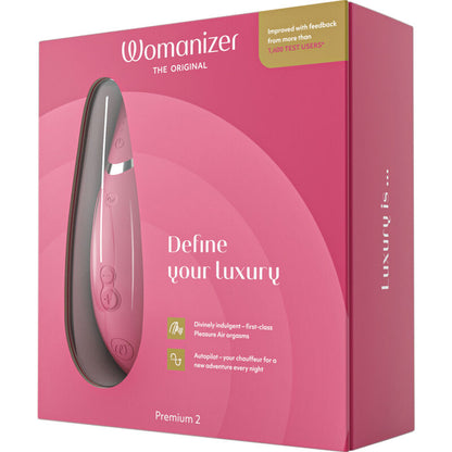 WOMANIZER - STIMULATEUR CLITORAL PREMIUM 2 FRAMBOISE