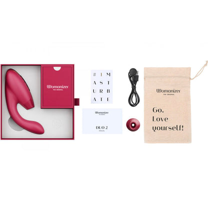 WOMANIZER - STIMULATEUR DUO 2 BOURGOGNE