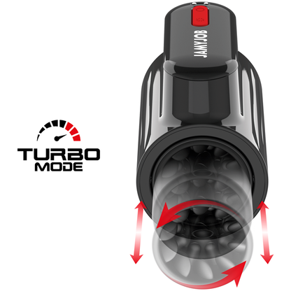 JAMYJOB - MASTURBATEUR VORTEX ET ROTATION TECH TURBO MODE