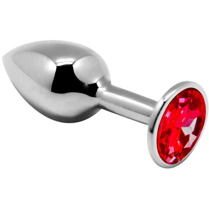 MINI PLUG DE PLAISIR ANAL MÉTAL ROUGE TAILLE L/M/S