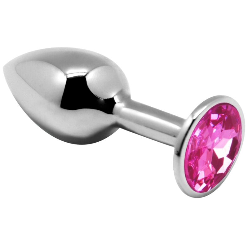 ALIVE - MINI PLUG DE PLAISIR ANAL MÉTAL ROSE TAILLE L/M/S