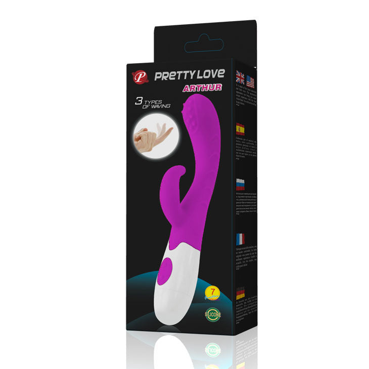 PRETTY LOVE ARTHUR VIBRATOR PURPLE