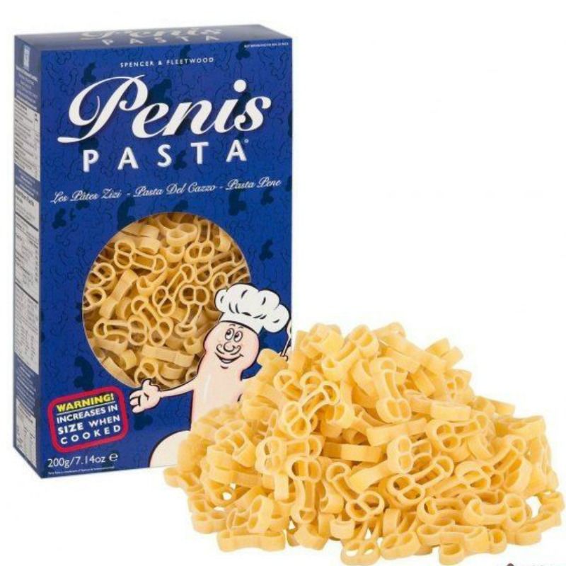 SPENCER & FLEETWOOD PÂTES EN FORME DE PÉNIS 200 GR