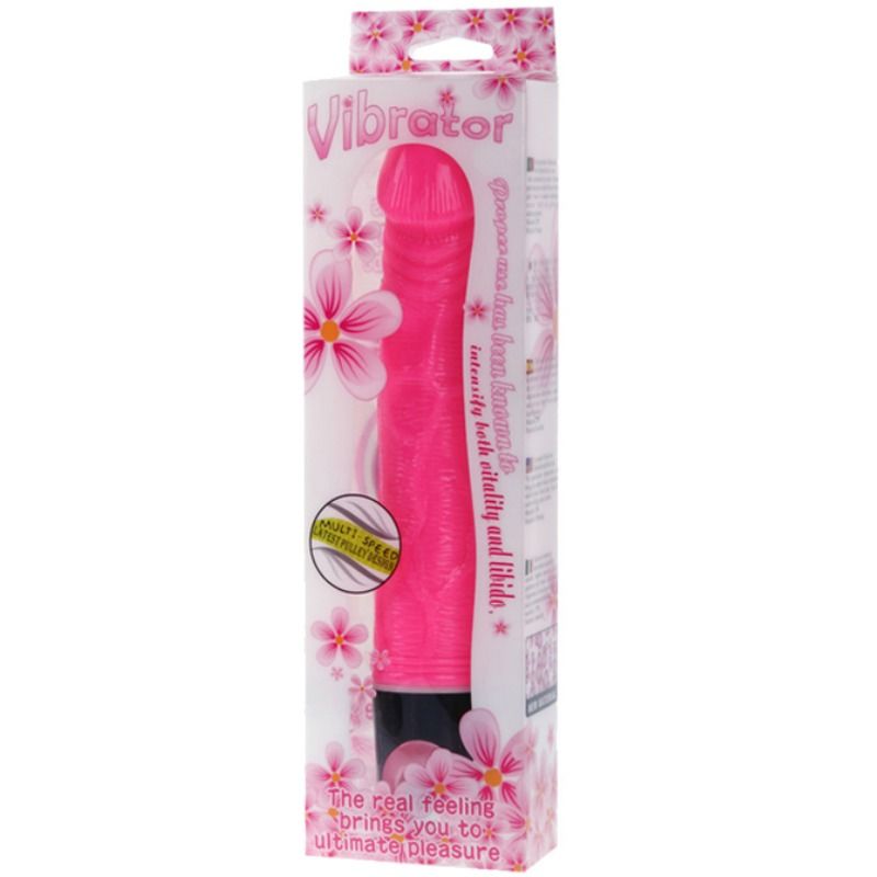 BAILE VIBRATOR MULTI-SPEED 21.5 CM PINK