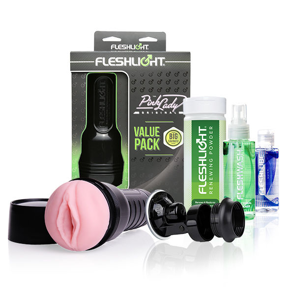 FLESHLIGHT - PACK ÉCONOMIQUE ORIGINAL ROSE LADY