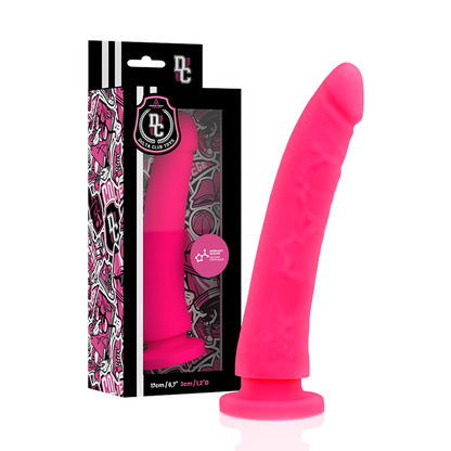 DELTA CLUB - TOYS HARNAIS + DONG SILICONE ROSE 17 X 3 CM