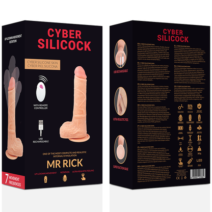 CYBER SILICOCK REMOTE CONTROL REALISTIC MR RICK