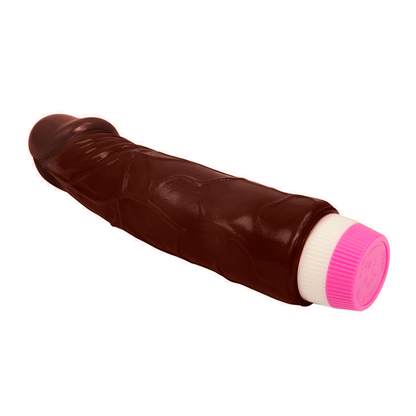 WAVES OF PLEASURE VIBRATOR 19.5 CM BROWN